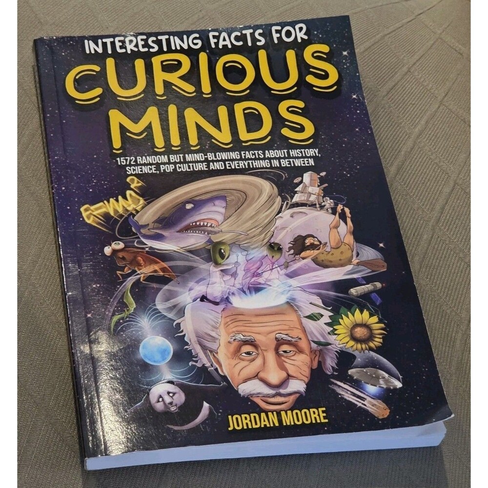 Interesting Facts for Curious Minds Book by Jordan Moore Paperback Trivia